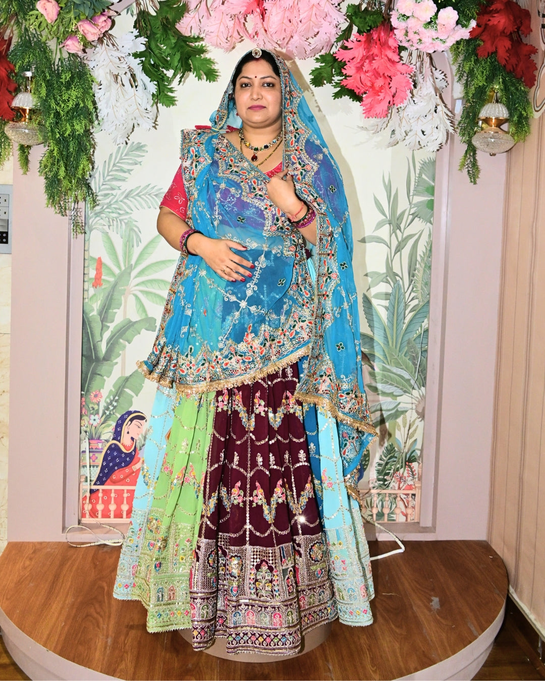 Traditional Rajasthani dress for women