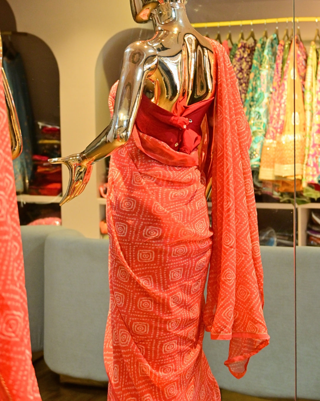 Traditional Rajasthani dress for women