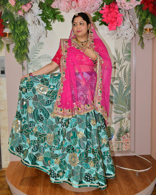 Navratri 2025: Traditional Rajasthani Sarees, Lehengas & Designer Suits Online