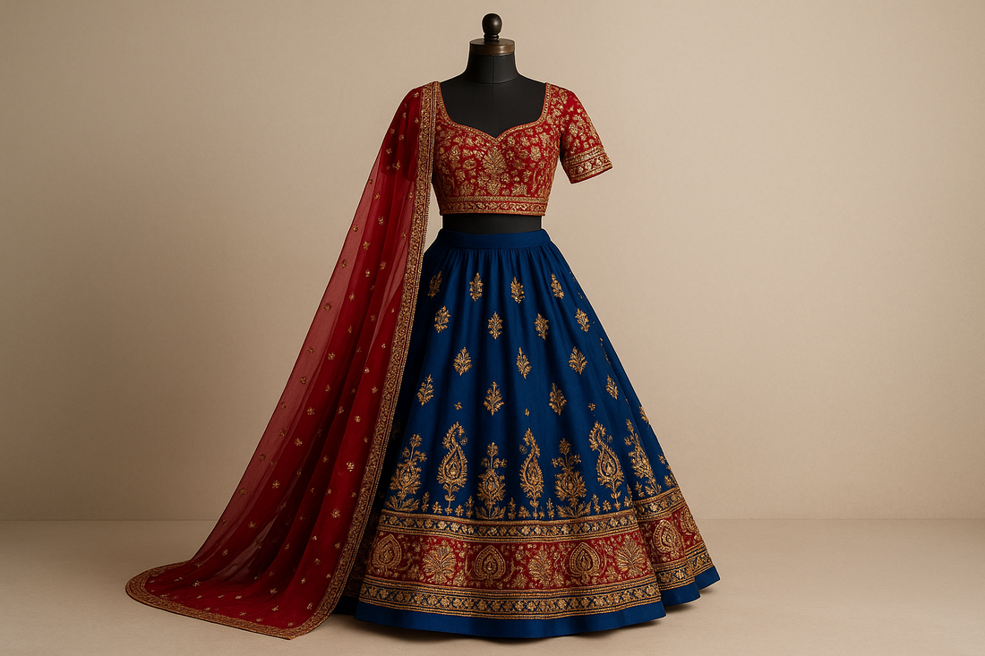 Gota Patti Work Lehenga – Timeless Rajasthani Elegance ✨
