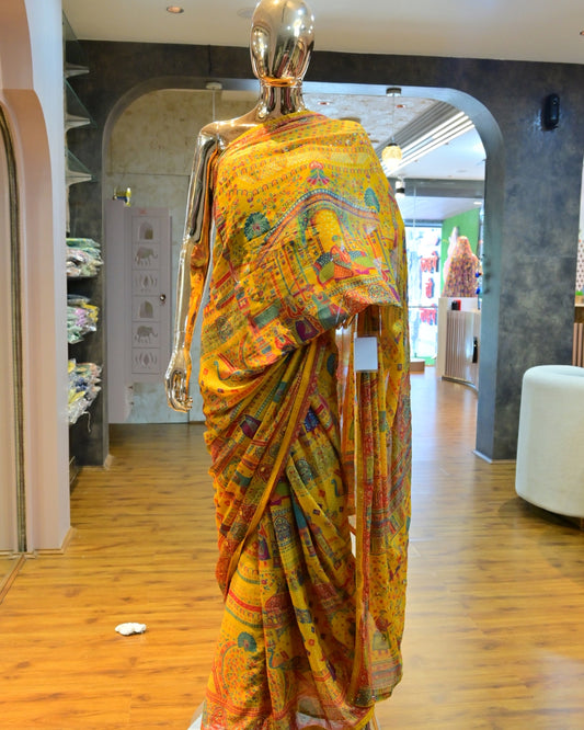 Rajasthani saree online shopping