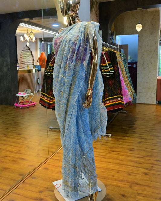 Bandhej saree Jaipur