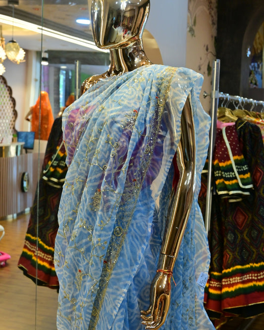 Bandhej saree Jaipur