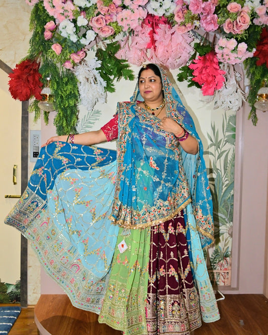 Rajasthani lehenga choli online shopping