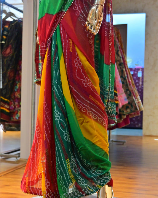 Bandhej saree Jaipur