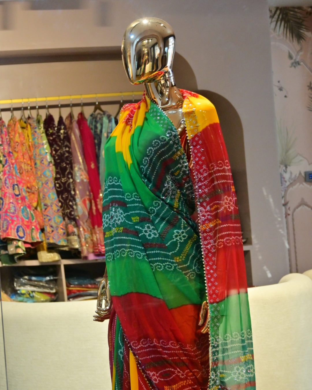 Bandhej saree Jaipur