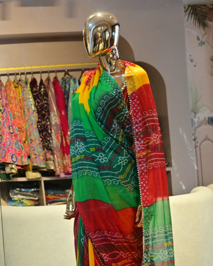 Bandhej saree Jaipur