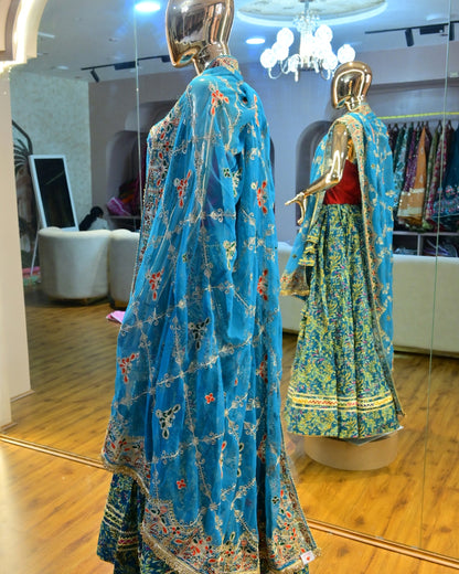 Traditional Rajasthani lehenga