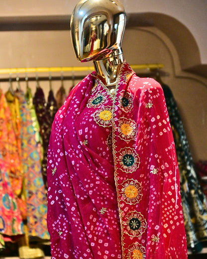 Bandhej saree Jaipur