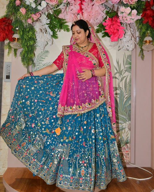Rajasthani lehenga choli online shopping