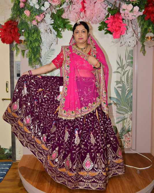 Rajasthani lehenga choli online shopping